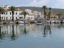 Fornells Harbour, Menorca by Rod Johnson