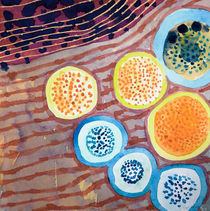 Still Life With Dotted Fruits by Heidi  Capitaine
