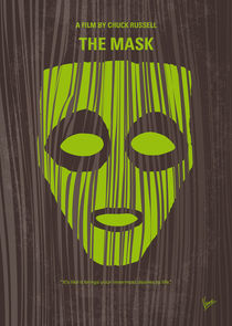 No647 My The Mask minimal movie poster von chungkong