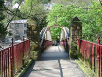 Jubilee Bridge, Matlock Bath von Rod Johnson