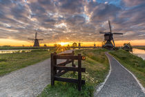 Windmühle Kinderdjik Holland Niederlande by Dennis Stracke