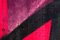 Detail of a graffiti as wallpaper, texture von Christian Zirsky