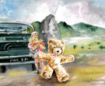 Benjamin And Little Ann On Their Way To Scotland von Miki de Goodaboom