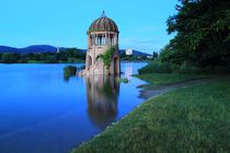 Dämmerung im Seepark Freiburg von Patrick Lohmüller