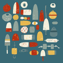 Fishing Floats von Nic Squirrell