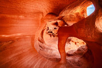 Windstone Arch, Fire Cave, Valley of Fire, Nevada von Martin Williams