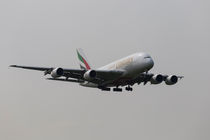 Emirates A380 Airbus by David Pyatt