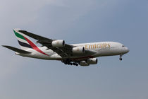 Emirates A380 Airbus by David Pyatt