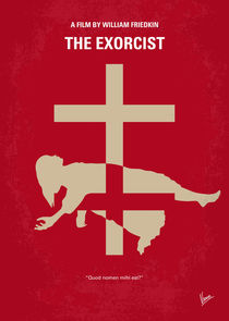 No666 My The Exorcist minimal movie poster von chungkong