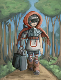 cyborg little red riding hood von sushy