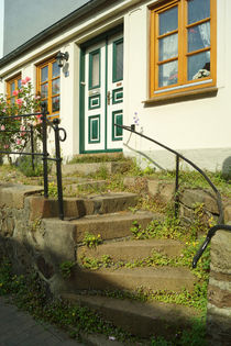 Steintreppe in Flensburg by Sabine Radtke