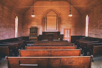 Bodie - Ghost town - Church inside von Chris Berger