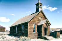 Bodie - Ghost town - Church von Chris Berger