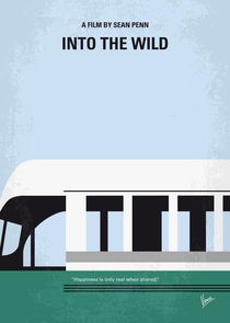 No677 My Into the Wild minimal movie poster von chungkong