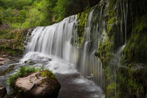 Sgwd Clun Gwyn Falls by Leighton Collins