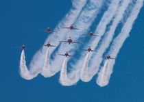 The Red Arrows Display Team von Leighton Collins