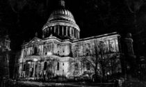 St. Paul's Cathedral, London, at Night by Graham Prentice