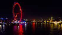 River Thames View at Night by Graham Prentice