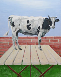 Vegetarische Kuh - Arnold Beck by Fine Art Nielsen
