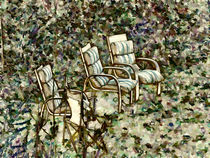Chairs in backyard by lanjee chee