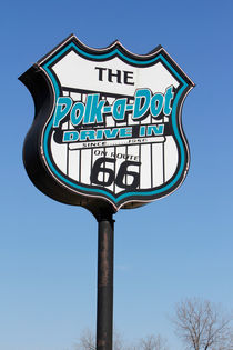Polk-a-dot Route 66 von geoland