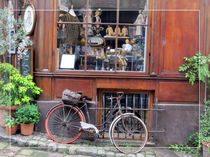 An old shop in town by Roland H. Palm