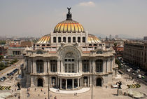 Palacio de Bellas Artes Mexico City von John Mitchell