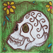 Tribal Skull von Laura Barbosa
