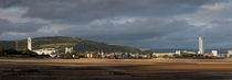 Swansea City coastline von Leighton Collins