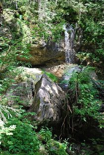 Wasserfall in der Klamm... von loewenherz-artwork