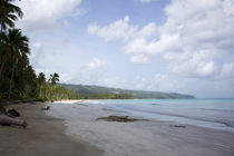 Caribbean Beach cloudy by Tricia Rabanal