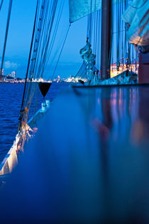 Segeln auf der Elbe von Borg Enders