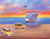 Redondo Beach Lifeguard von Jamie Frier