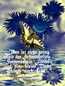 Leben ist nicht genug....... by Chris Berger