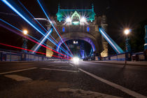 Tower Bridge by night by Jessy Libik