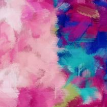 pink dark blue red and blue painting abstract background von timla