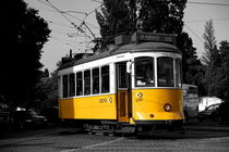 Historische Straßenbahn in Lissabon von Thomas Erbacher