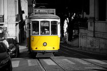 Historische Straßenbahn in Lissabon von Thomas Erbacher