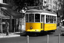 Historische Straßenbahn in Lissabon von Thomas Erbacher