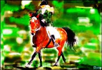 Speedpainting Horse von Sandra  Vollmann