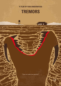 No688 My Tremors minimal movie poster von chungkong