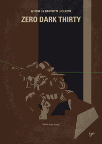 No692 My Zero Dark Thirty minimal movie poster von chungkong