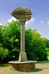 Village Sign - Linton, Derbyshire von Rod Johnson