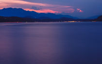 Wörthersee at night - Wörthersee bei Nacht von Silvia Eder