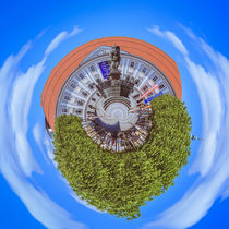 Little Planet Klagenfurt - Kleiner Planet Klagenfurt by Silvia Eder