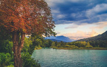 Upcoming thunderstorm over Wörthersee von Silvia Eder