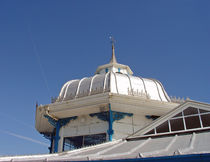 Pavilion Roof, Llandudno Pier by Rod Johnson