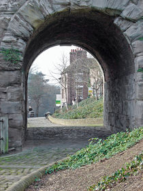 The Iron Bridge, Stone Archway von Rod Johnson