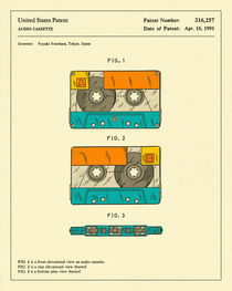 CASSETTE PATENT (1991) by jazzberryblue