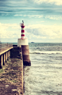 Amble Pier Lighthouse von Vicki Field